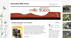 Desktop Screenshot of mille-traces.org